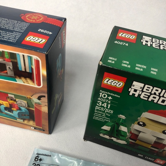 LEGO Holiday Set 40274 40292 40640 40642 40106 40572 40484 40609 Ornament Claus - Picture 8 of 8